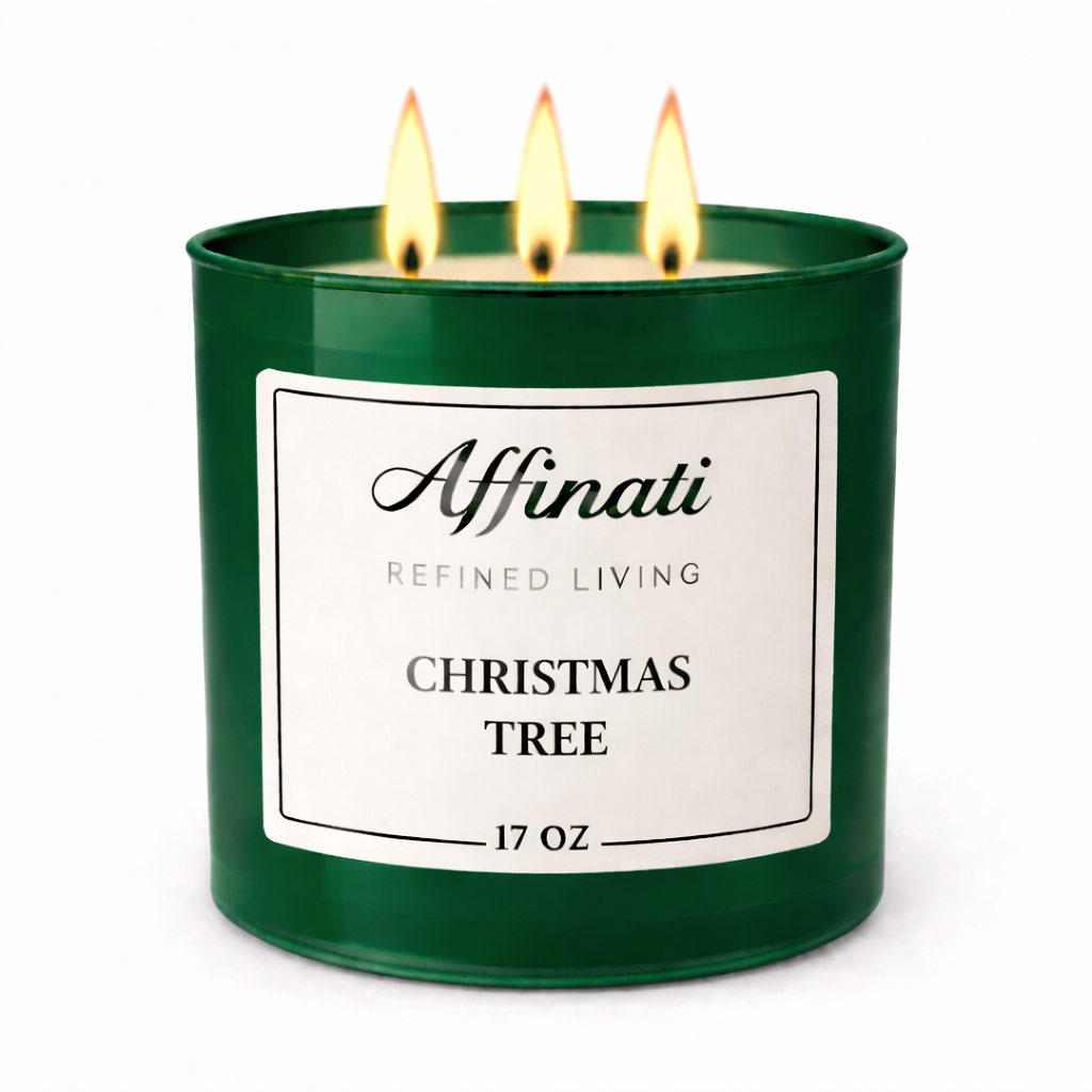 3-Wick Christmas Tree Candle