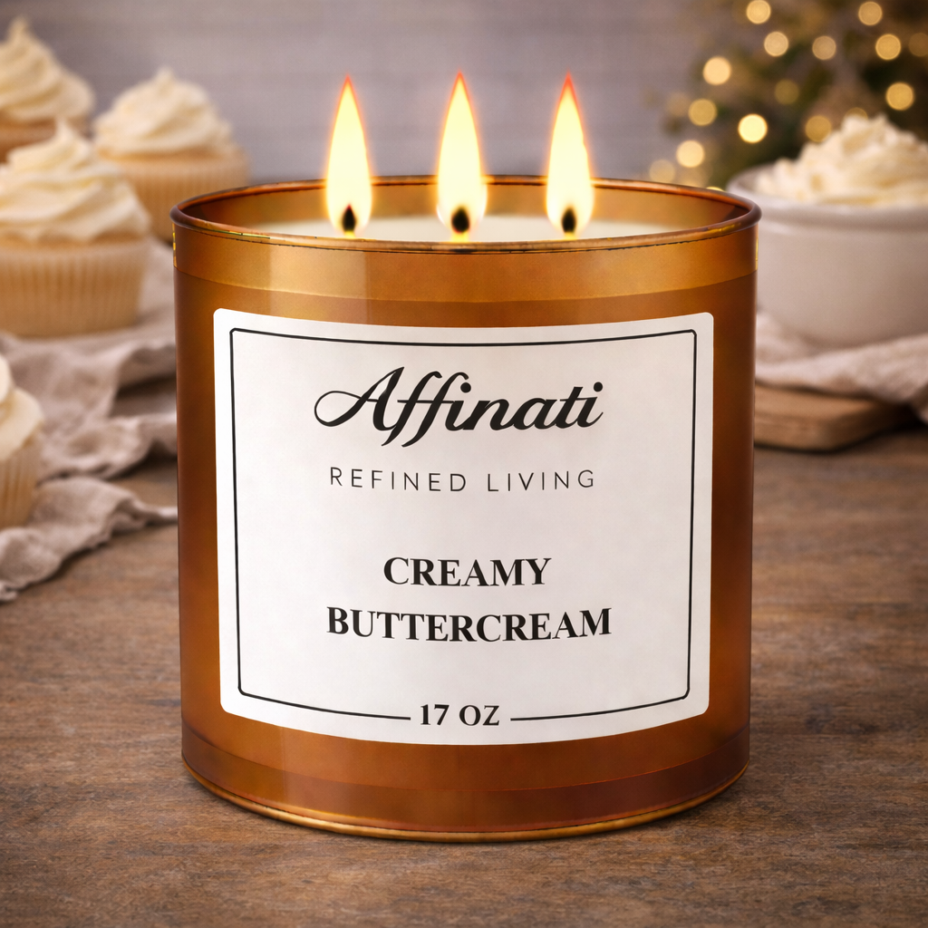 3-Wick Creamy Buttercream Candle