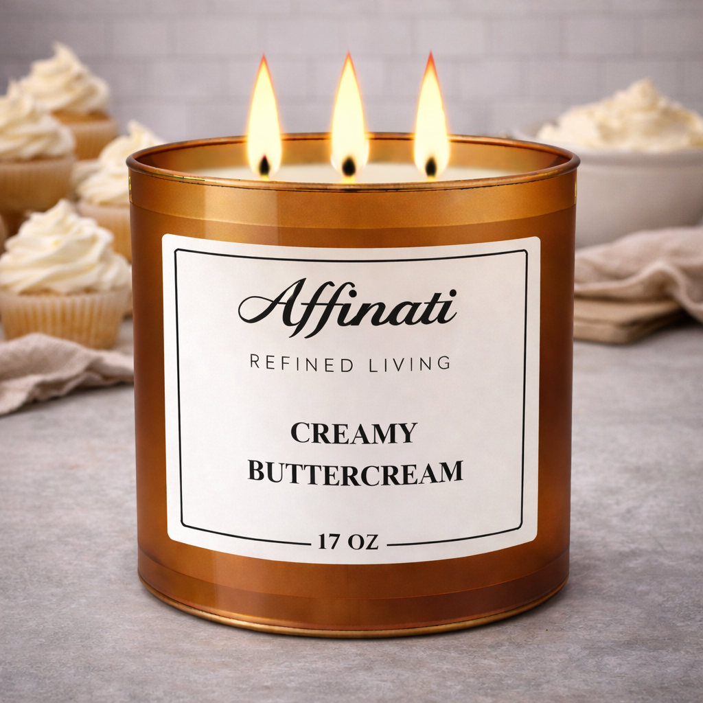 3-Wick Creamy Buttercream Candle