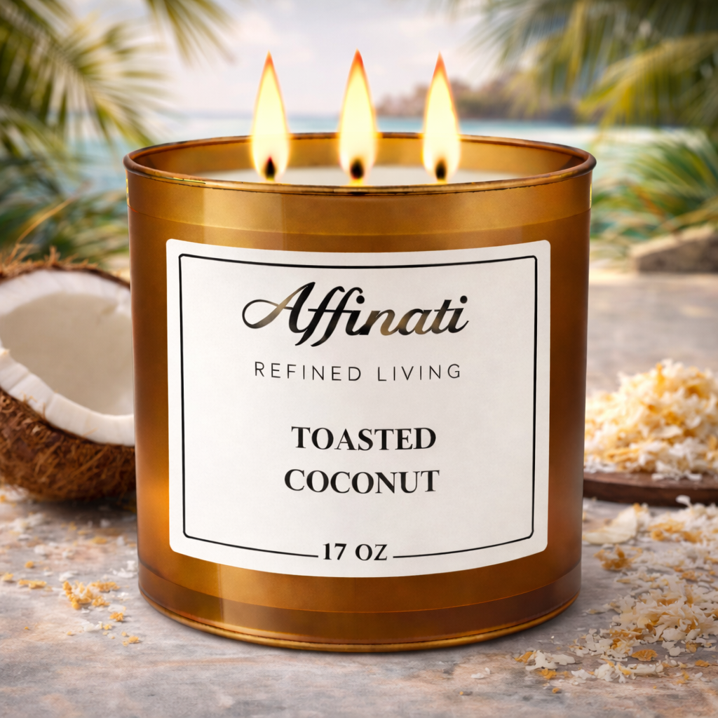 3-Wick Toasted Coconut Candle