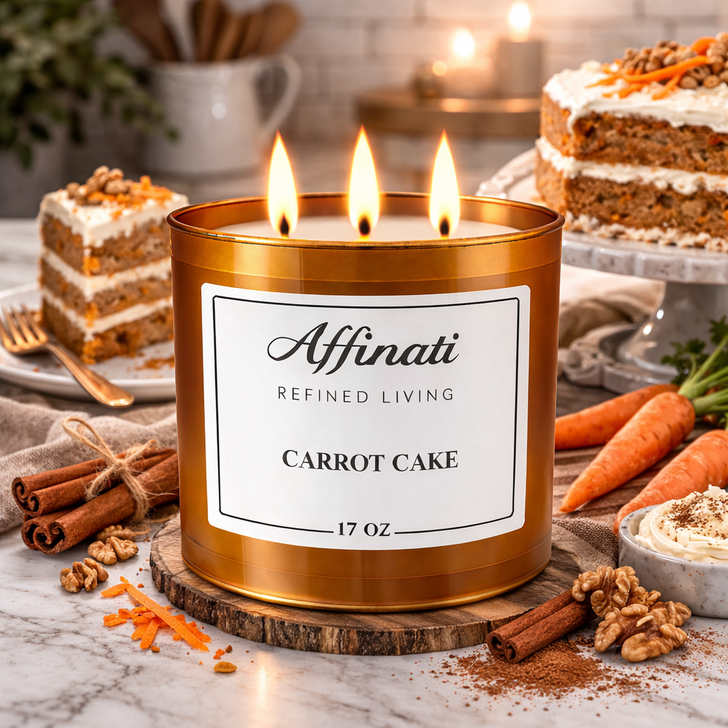 3-Wick Carrot Cake Candle