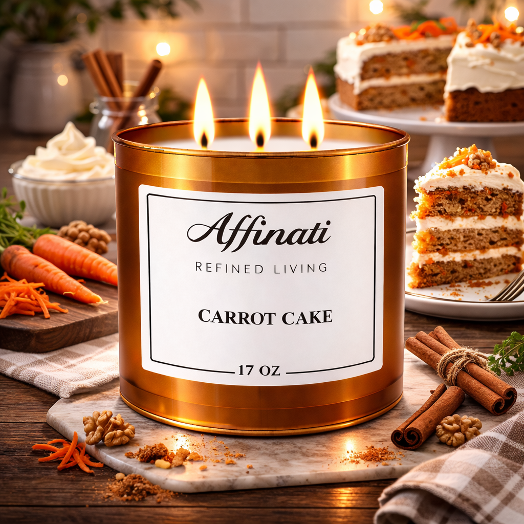 3-Wick Carrot Cake Candle