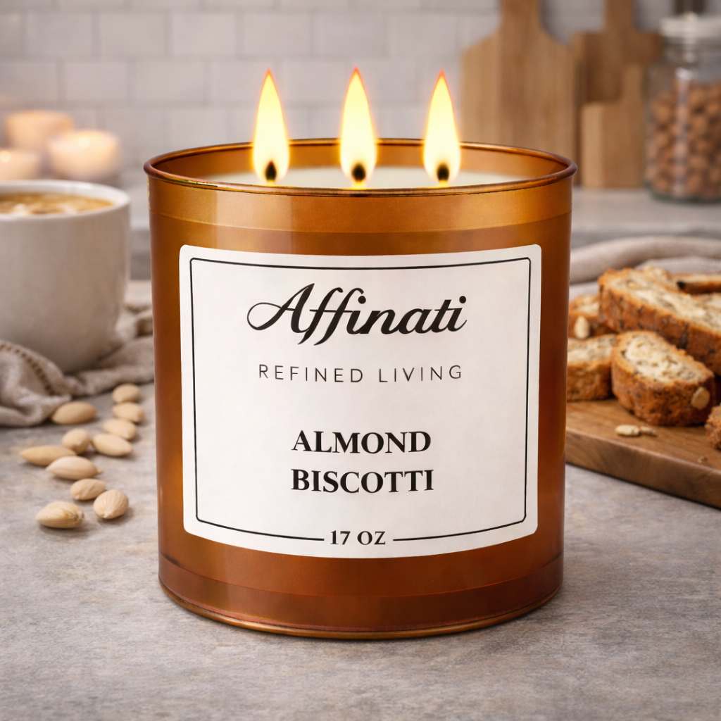 3-Wick Almond Biscotti Candle