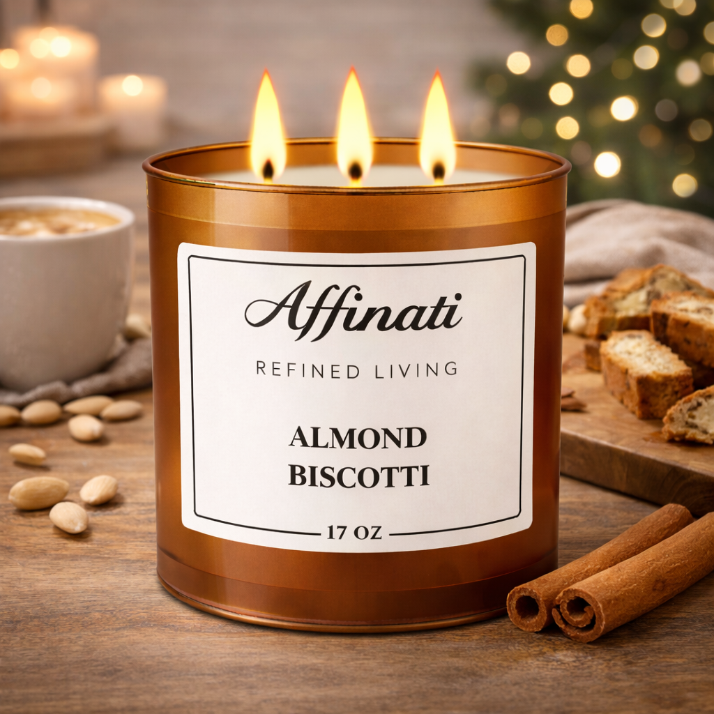 3-Wick Almond Biscotti Candle