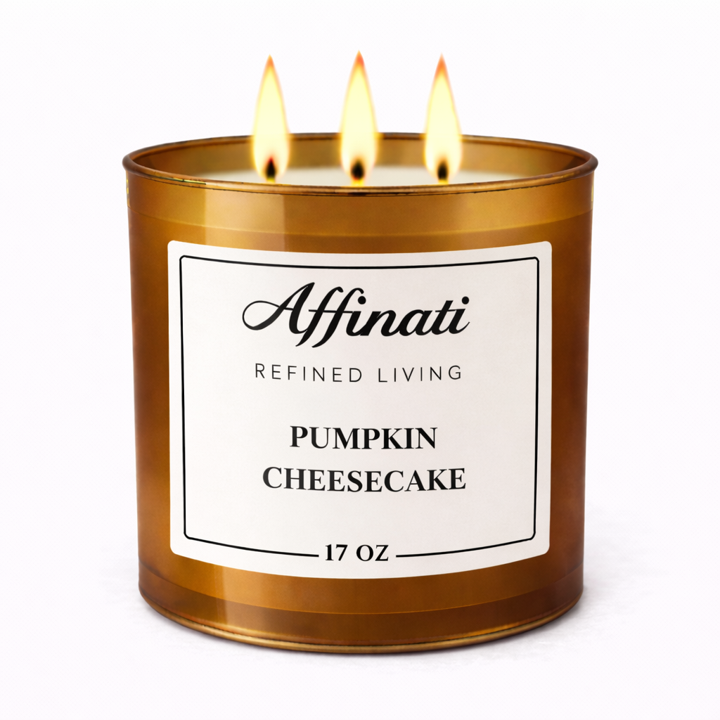 3-Wick Pumpkin Cheesecake Candle
