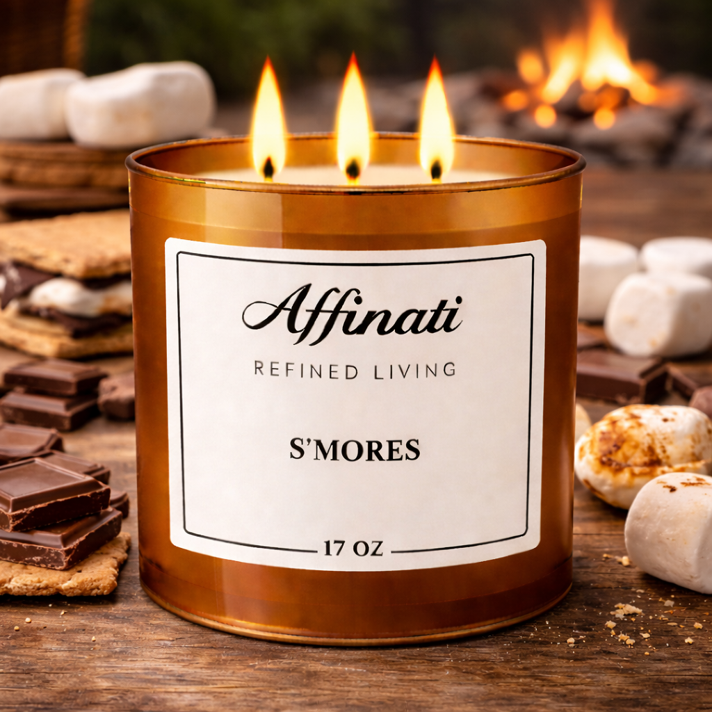 3-Wick S'mores Candle