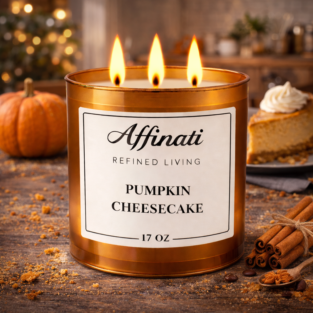 3-Wick Pumpkin Cheesecake Candle
