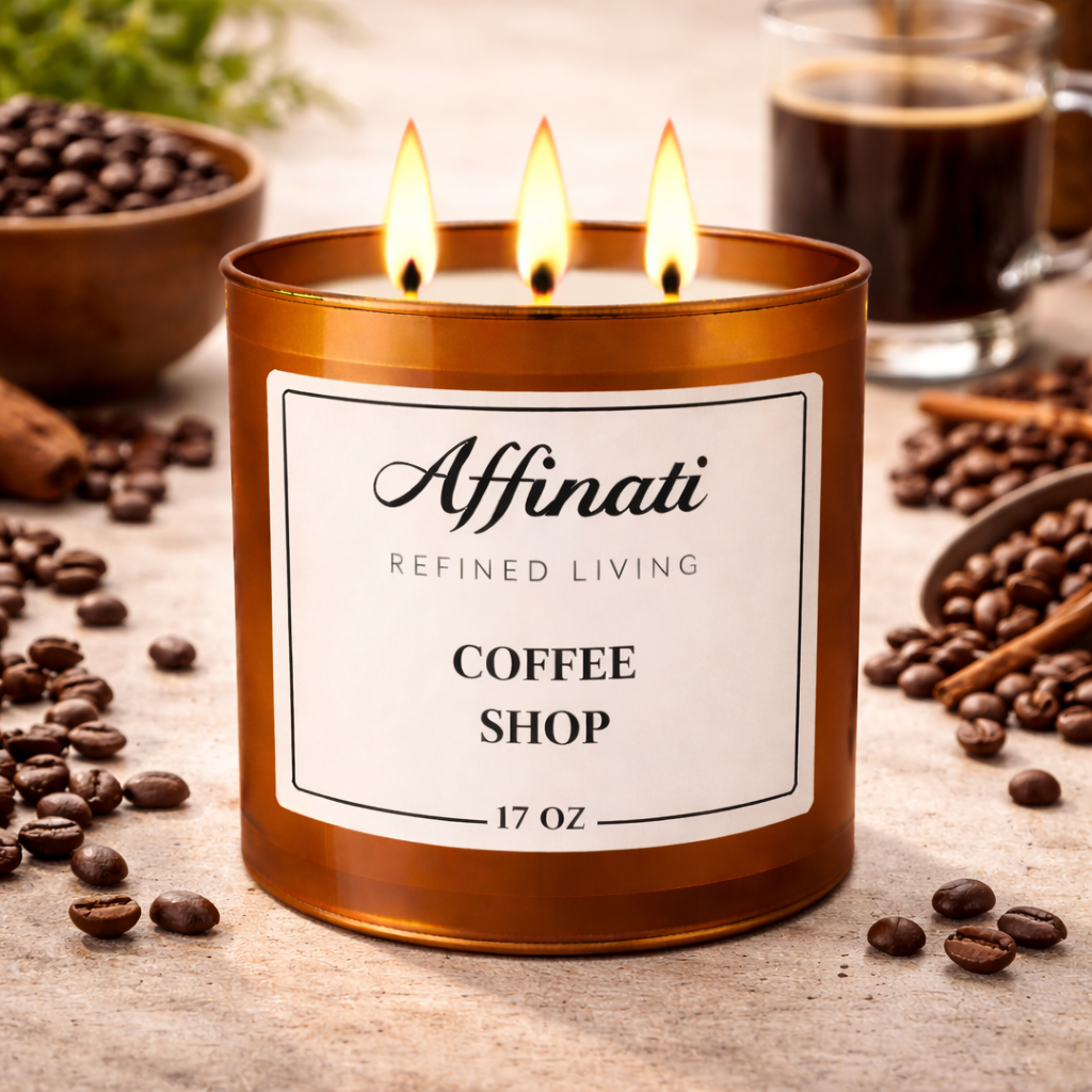 3-Wick Coffee Shop Candle