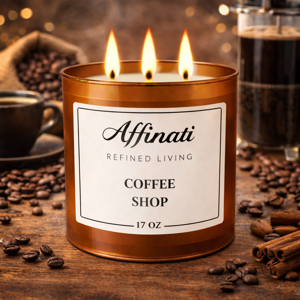 3-Wick Coffee Shop Candle
