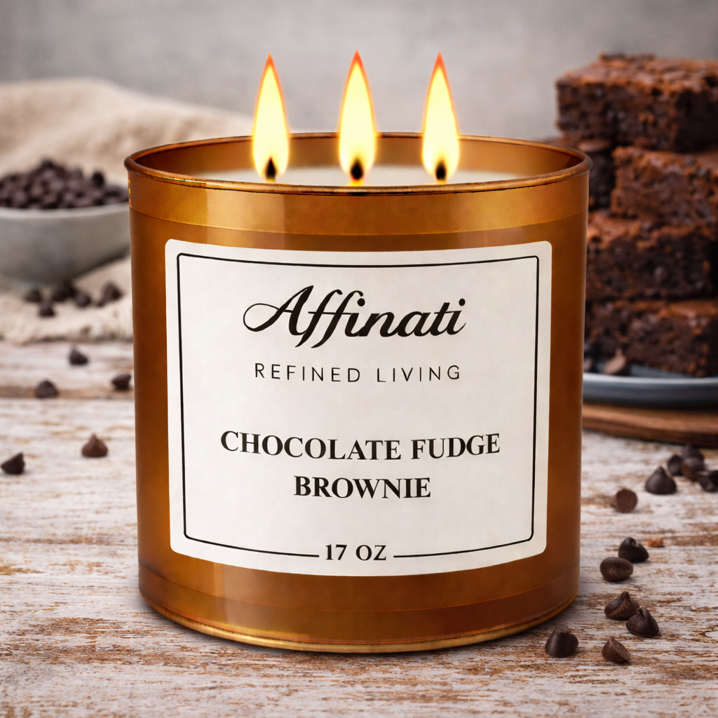 3-Wick Chocolate Fudge Brownie Candle