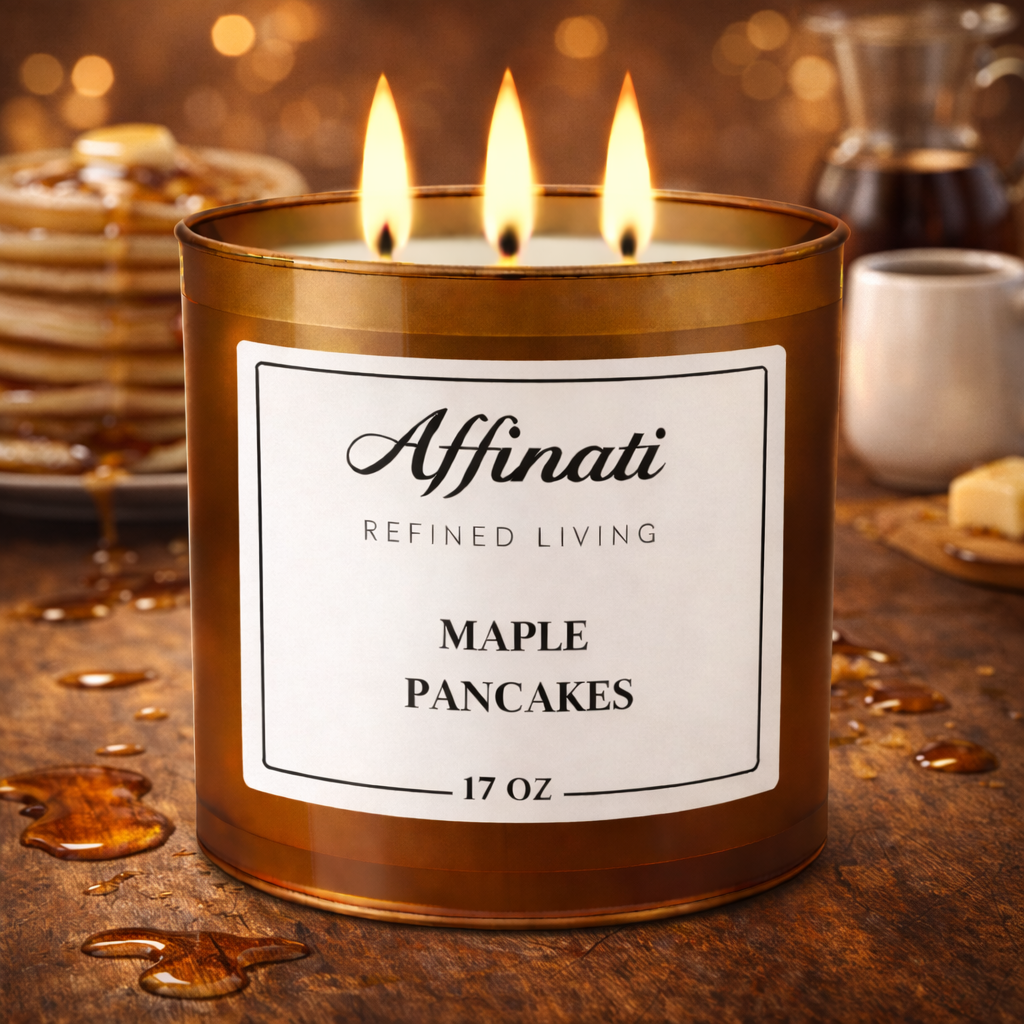 3-Wick Maple Pancakes Candle