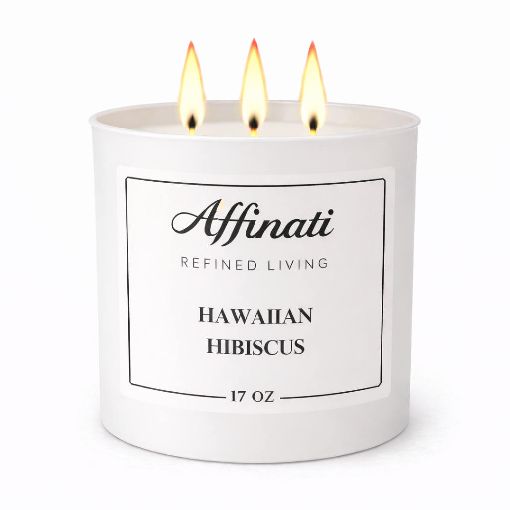 3-Wick Hawaiian Hibiscus Candle