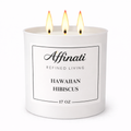 3-Wick Hawaiian Hibiscus Candle