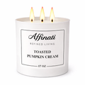 3-Wick Toasted Pumpkin Cream Candle