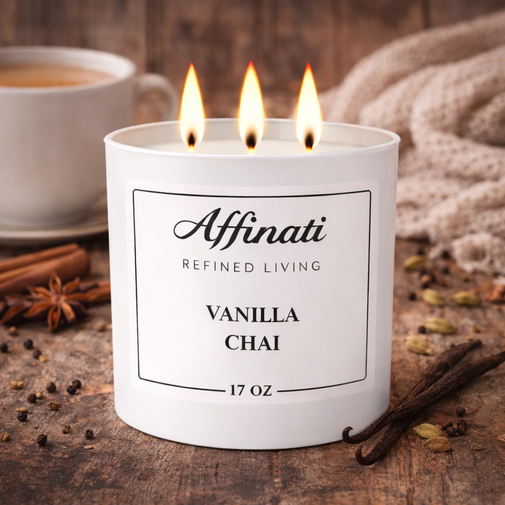 3-Wick Vanilla Chai Candle