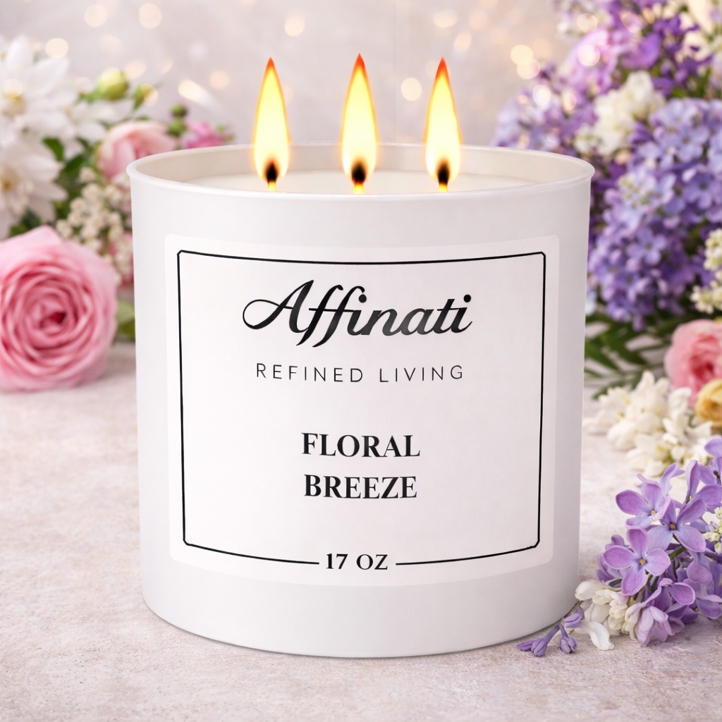 3-Wick Floral Breeze Candle