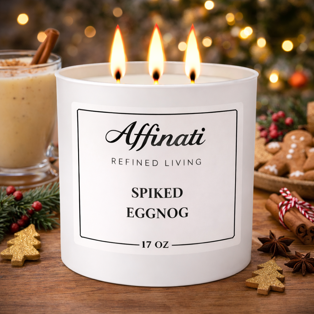 3-Wick Spiked Eggnog Candle