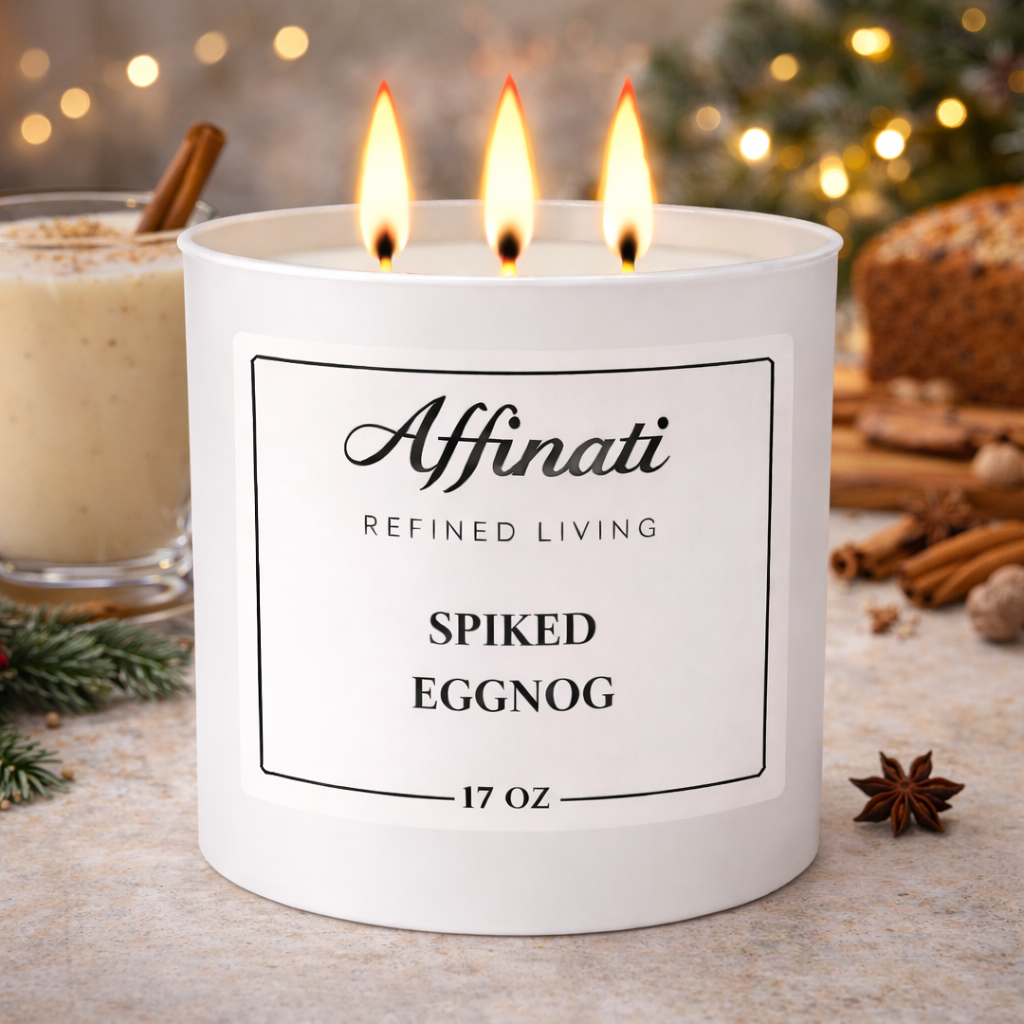 3-Wick Spiked Eggnog Candle