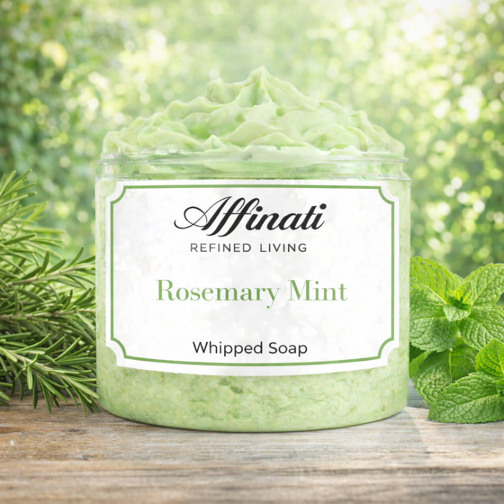 Rosemary Mint Whipped Soap - 20 oz