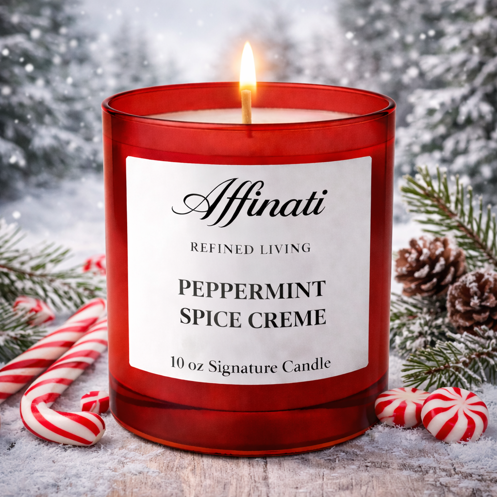 Peppermint Spice Creme Signature Candle