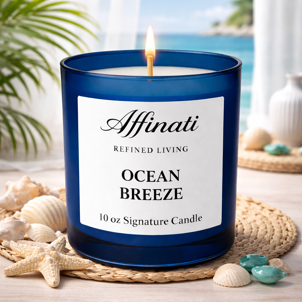 Ocean Breeze Signature Candle