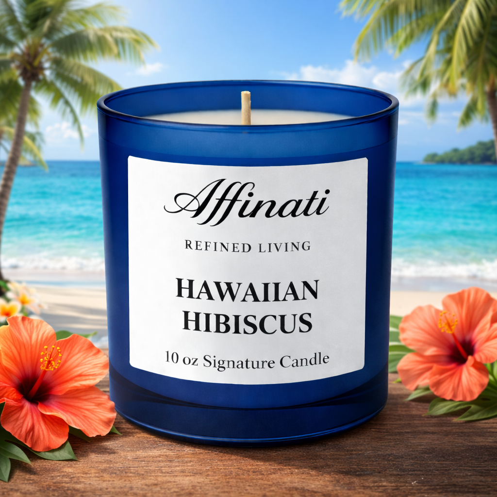 Hawaiian Hibiscus Signature Candle