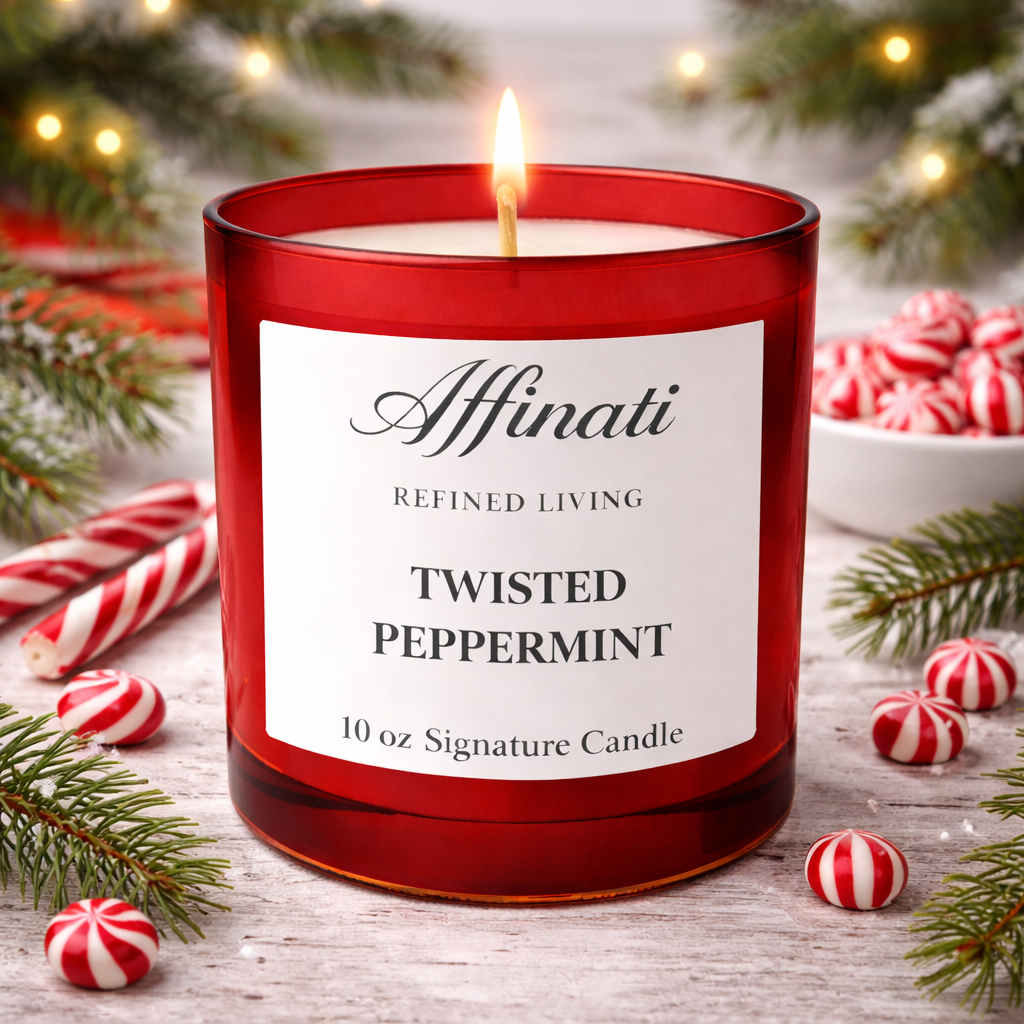 Twisted Peppermint Signature Candle