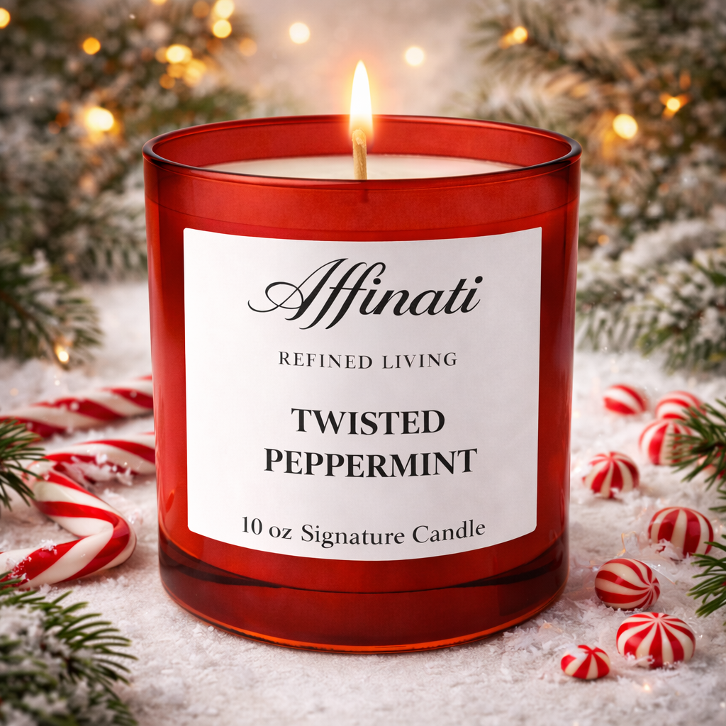 Twisted Peppermint Signature Candle
