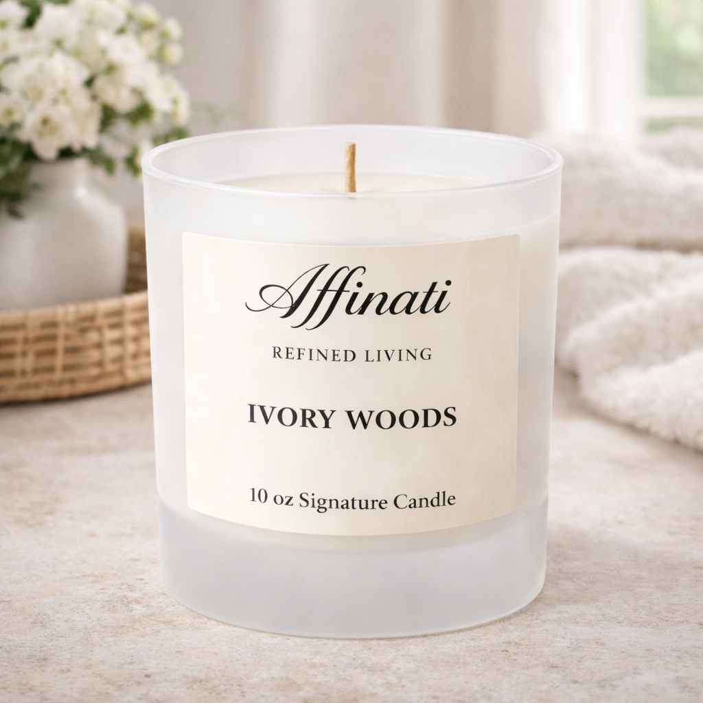 Ivory Woods Signature Candle