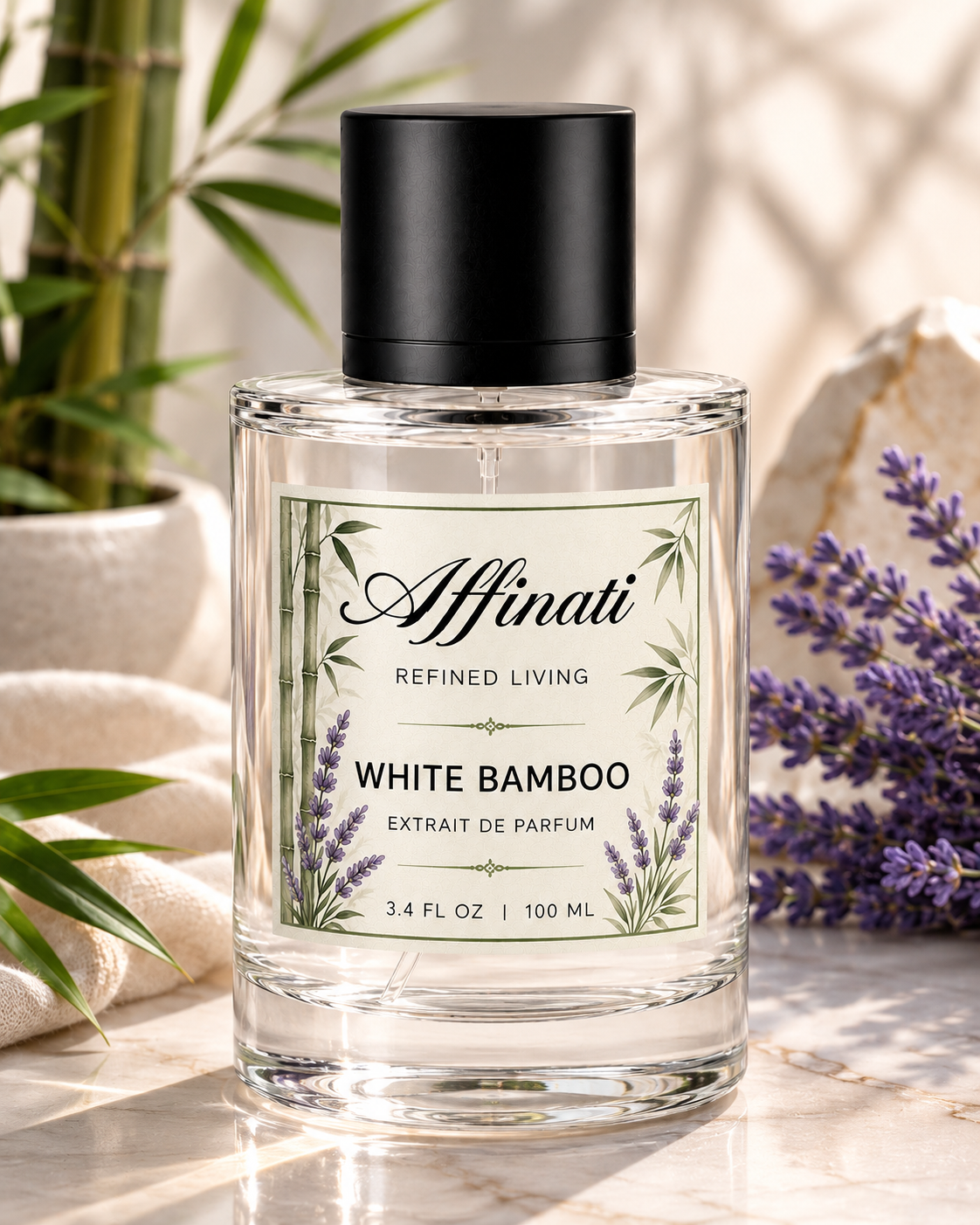 White Bamboo Perfume - Refreshing Citrus & Green Scent
