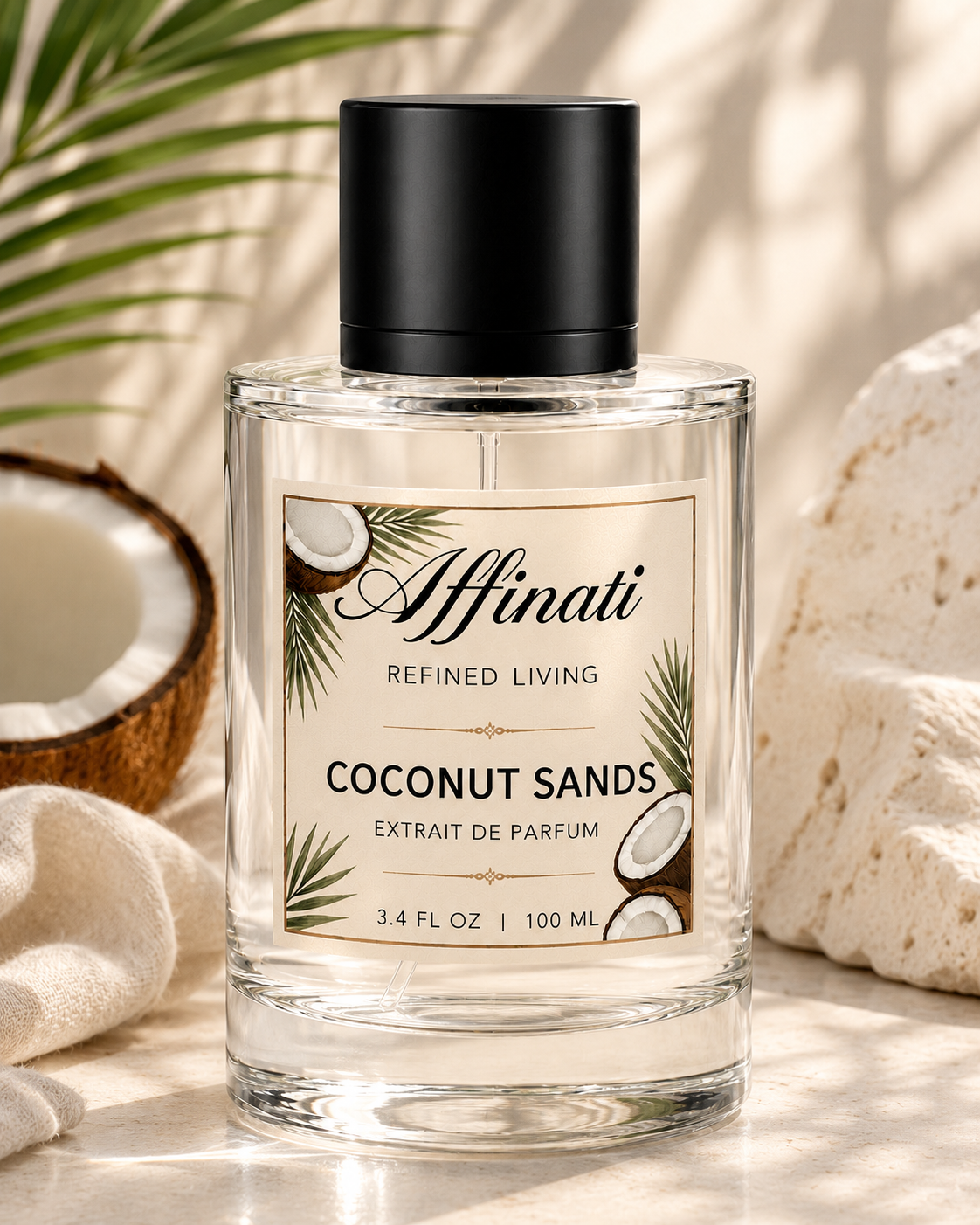 Coconut Sands Unisex Extrait de Parfum 100ml Coastal Fragrance