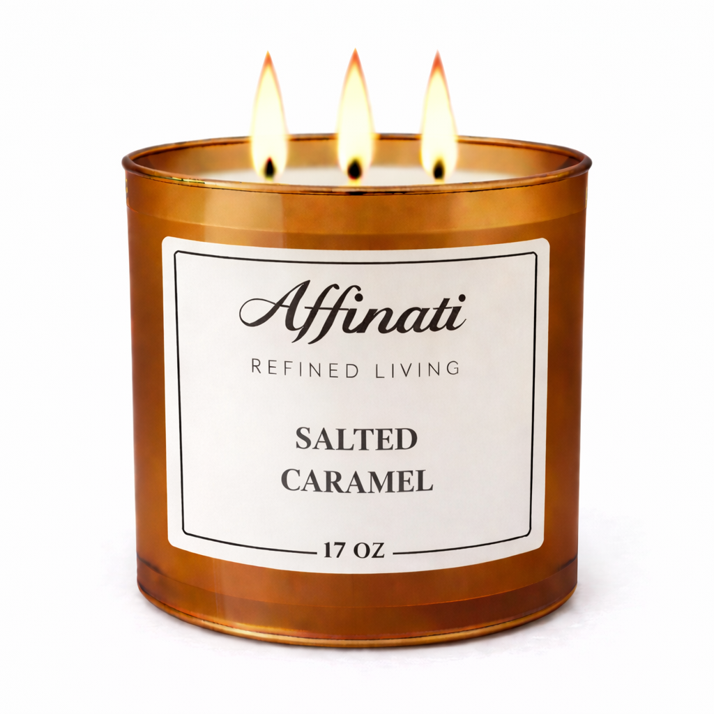 3-Wick Salted Caramel Candle