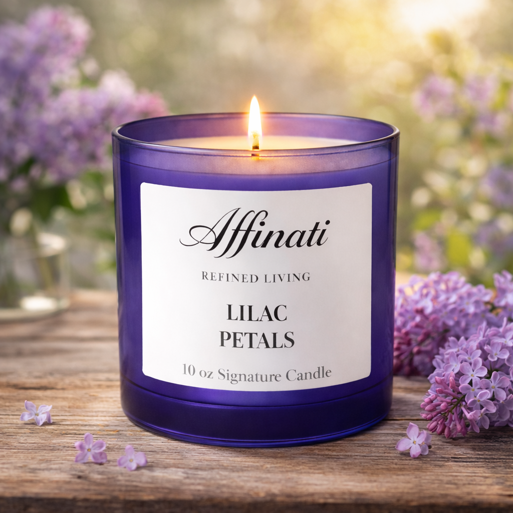 Lilac Petals Signature Candle