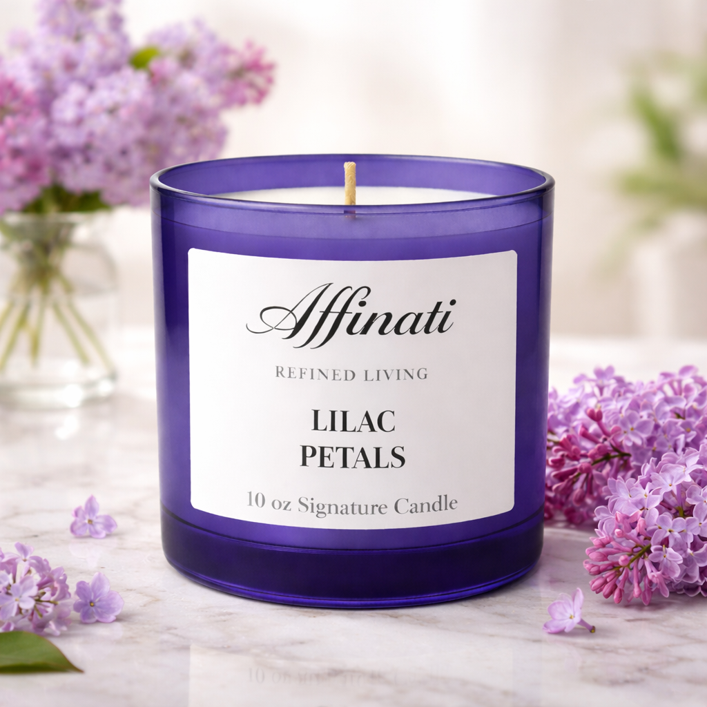 Lilac Petals Signature Candle