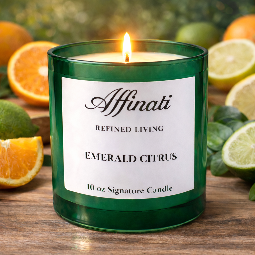 Emerald Citrus Signature Candle
