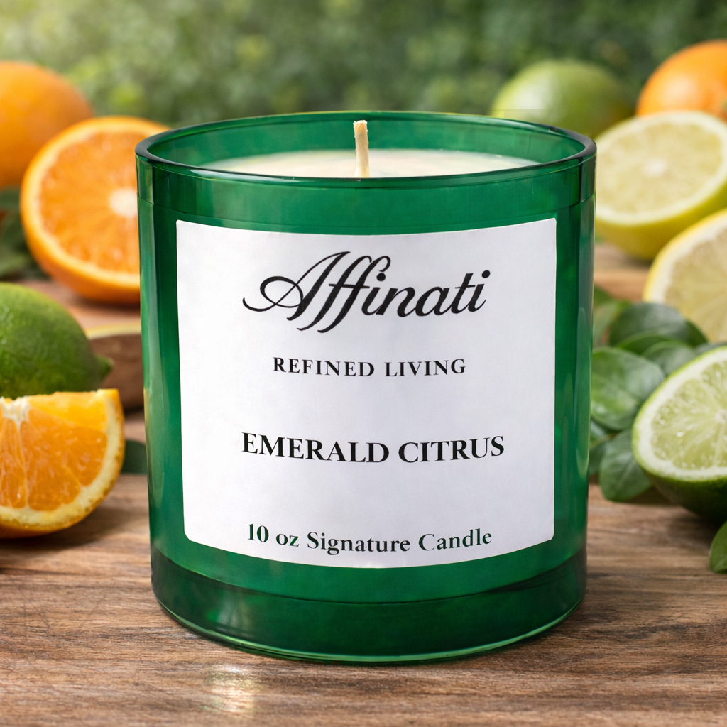 Emerald Citrus Signature Candle