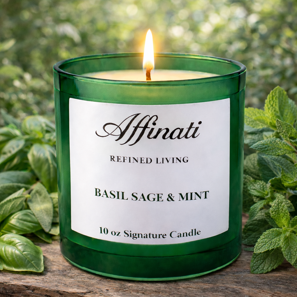 Basil Sage & Mint Signature Candle