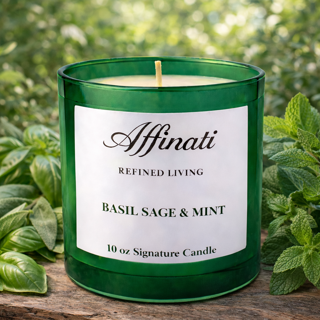 Basil Sage & Mint Signature Candle