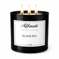 3-Wick Black Sea Candle