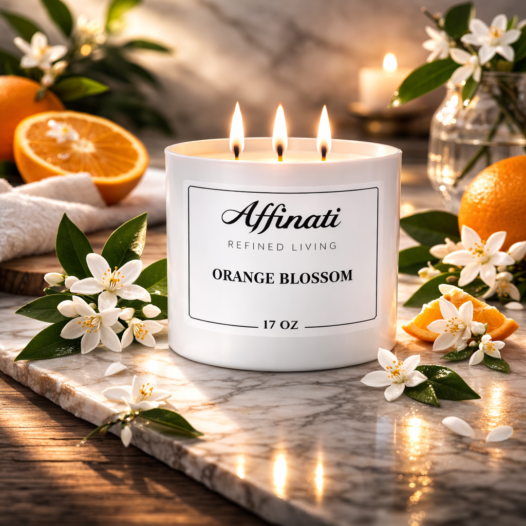 3-Wick Orange Blossom Candle