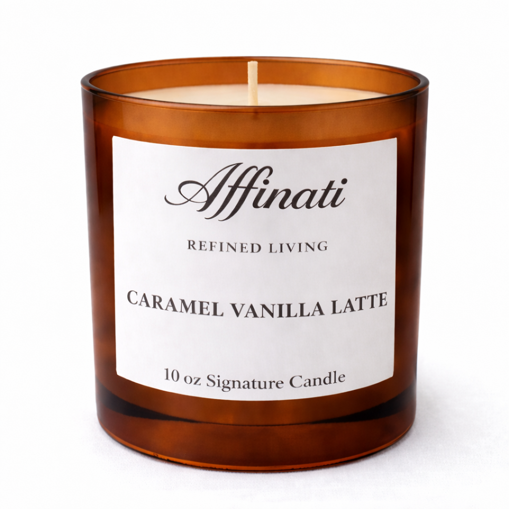 Caramel Vanilla Latte Signature Candle
