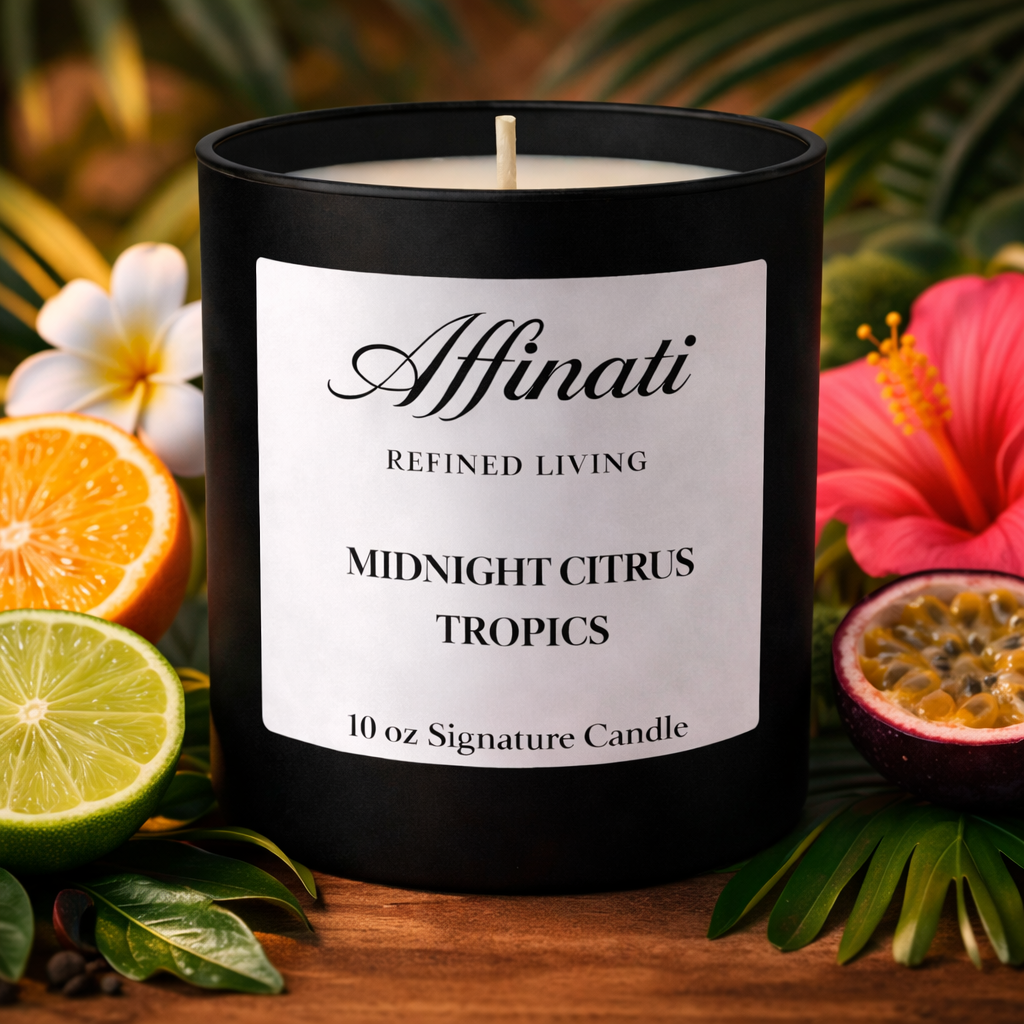 Midnight Citrus Tropics Signature Candle