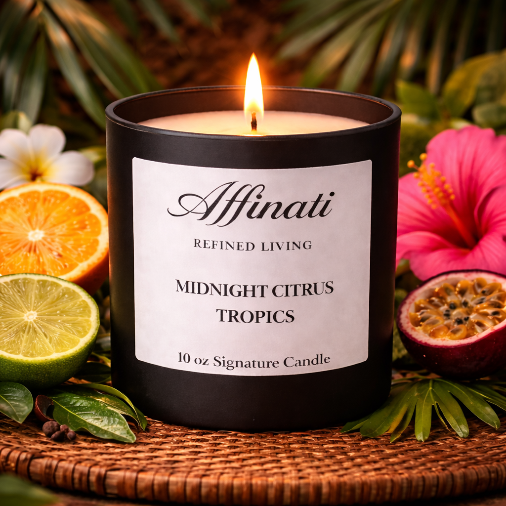 Midnight Citrus Tropics Signature Candle