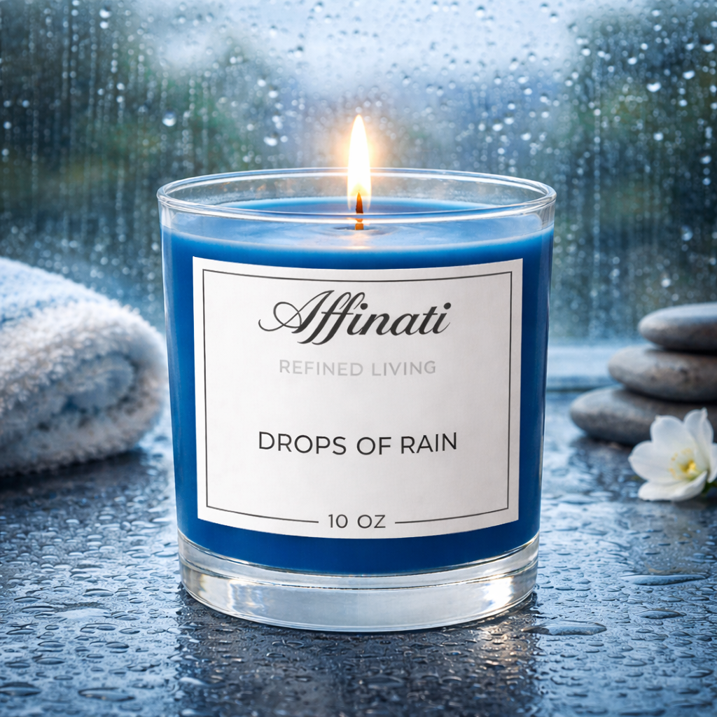 Drops of Rain Original Candle