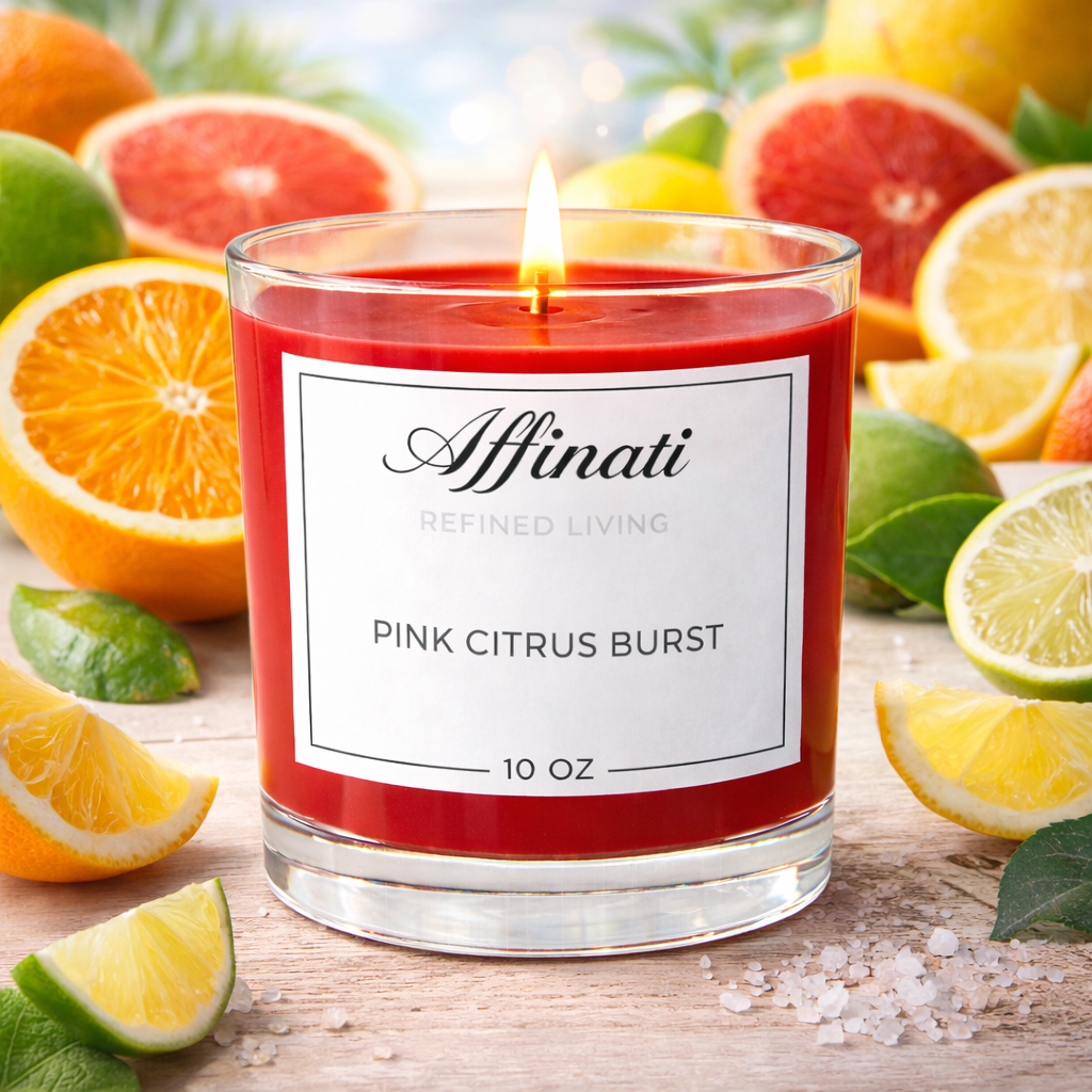 Pink Citrus Burst Original Candle