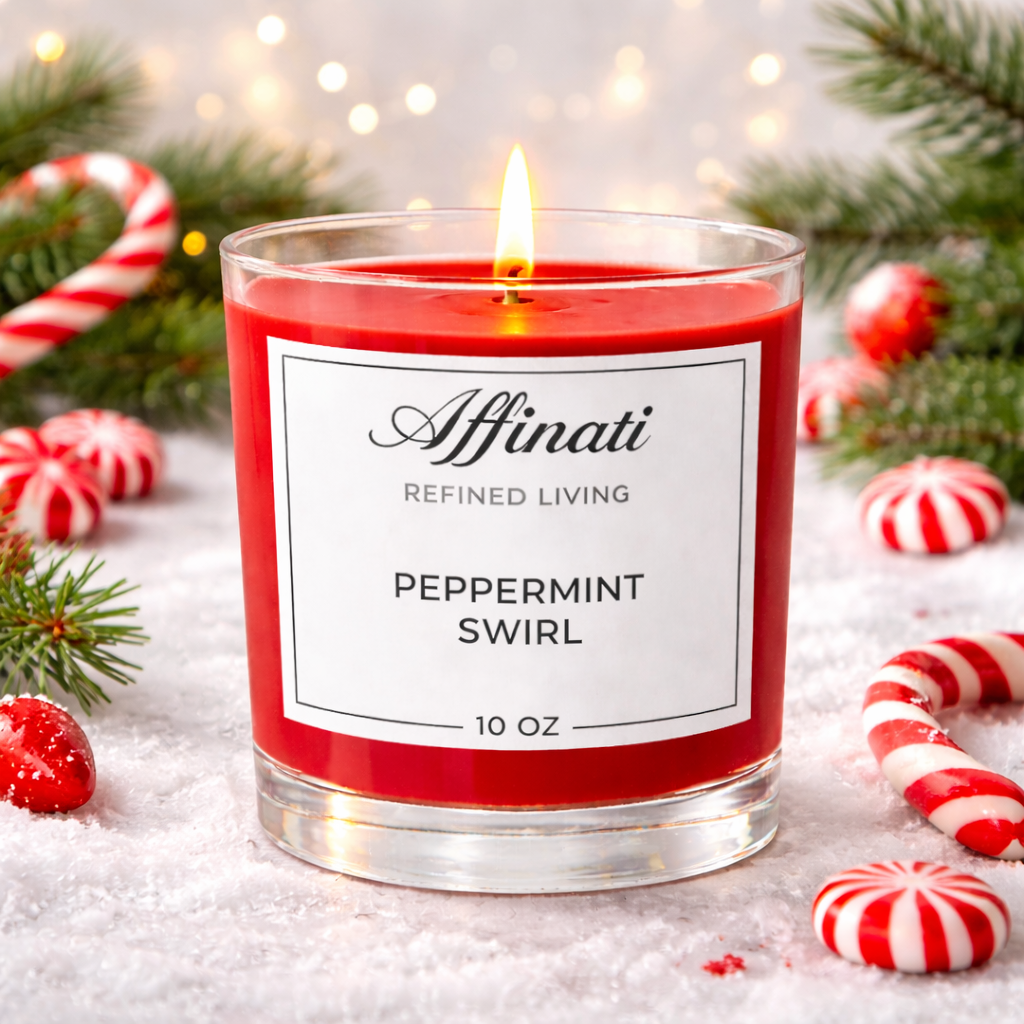 Peppermint Swirl Original Candle