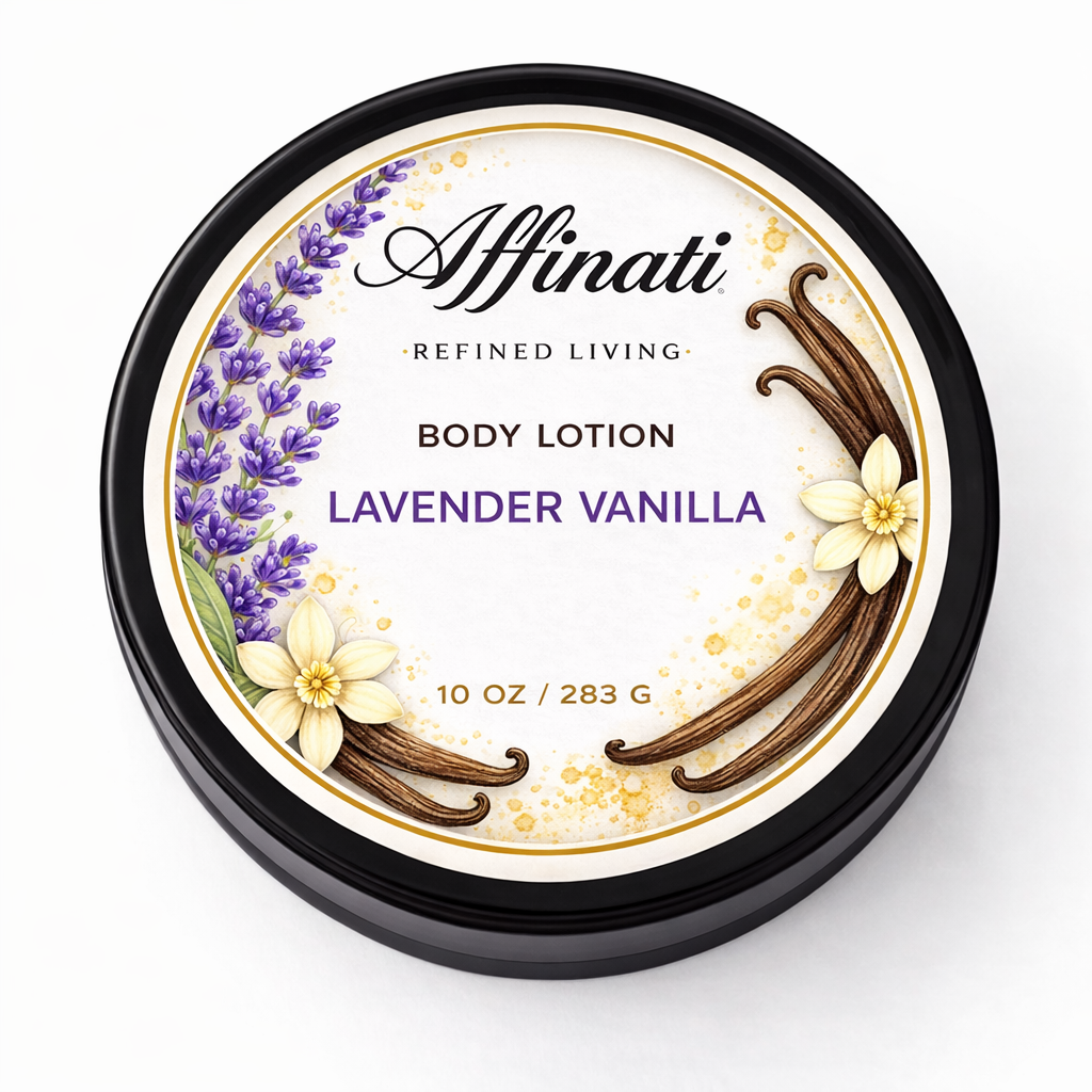 Lavender Vanilla Body Lotion – Hydrating Moisturizer (10 OZ)