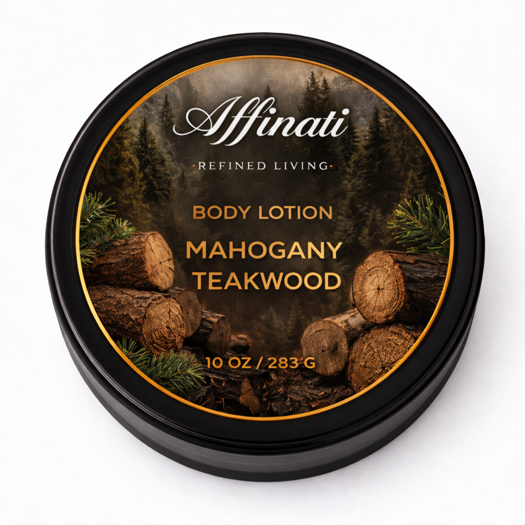 Mahogany Teakwood Body Lotion – Hydrating Moisturizer (10 OZ)
