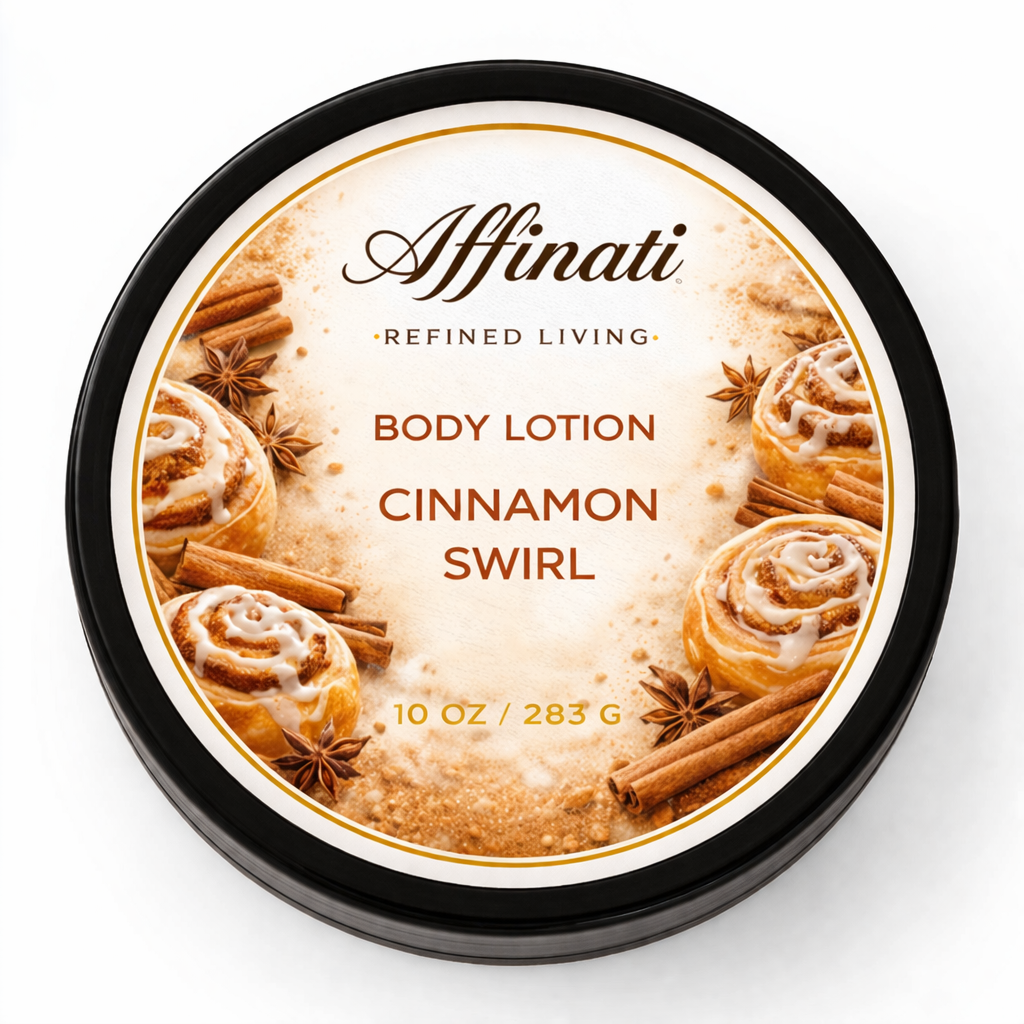 Cinnamon Swirl Body Lotion – Hydrating Moisturizer (10 OZ)