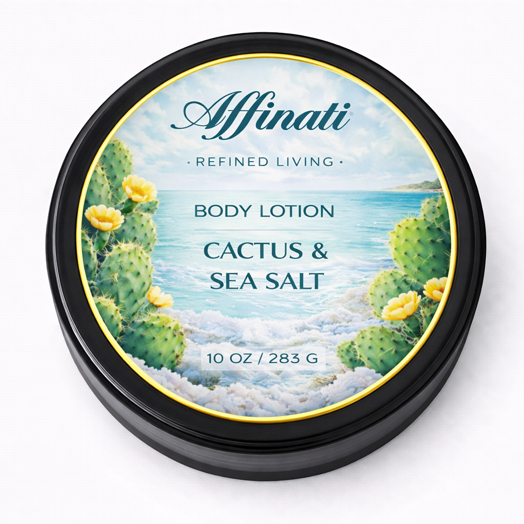 Cactus & Sea Salt Body Lotion – Hydrating Moisturizer (10 OZ)